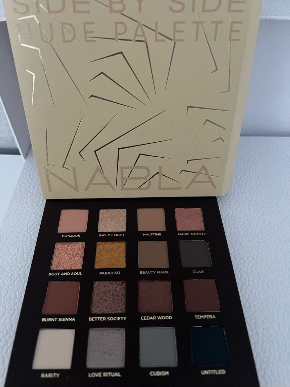 Nabla Side by Side Nude Eyeshadow Palette